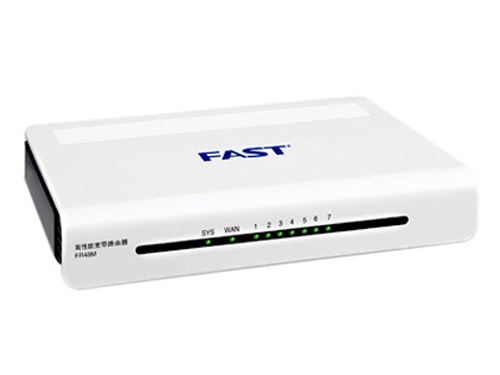 FAST FR48M路由器产品高清实拍图赏 品质与性能的完美融合